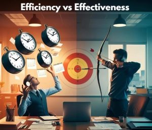 Efficiency vs. Effectiveness: The Real Key to Better Time Management