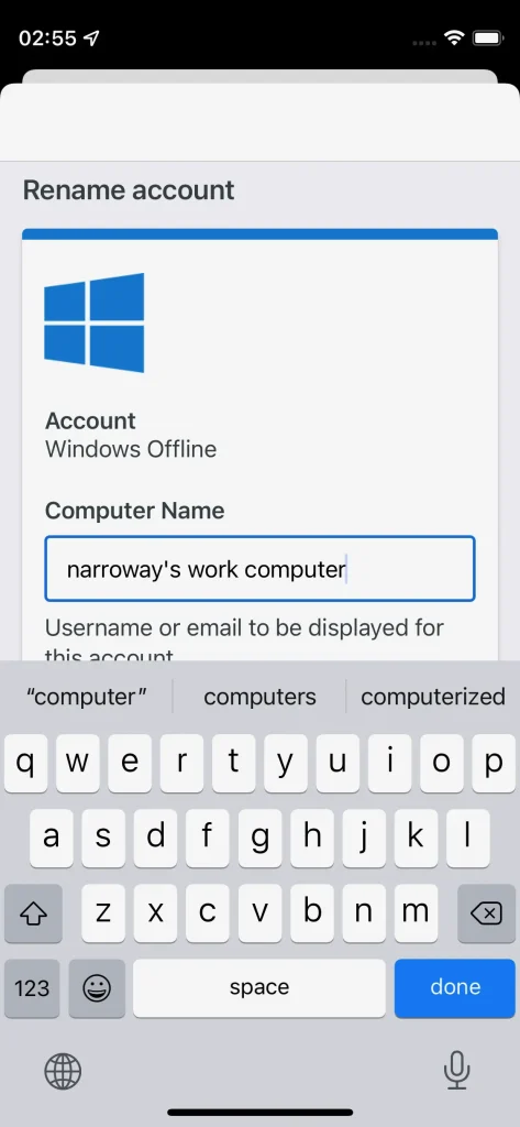 rdp offline activate duo mobile name 2x