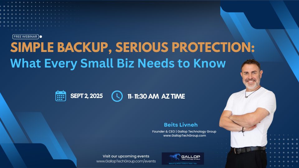 Simple Backup, Serious Protection: What Every Small Biz Needs to Know