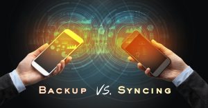difference between backup and sync