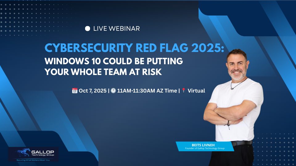 Cybersecurity Red Flag 2025: Windows 10 Could Be Putting Your Whole Team at Risk