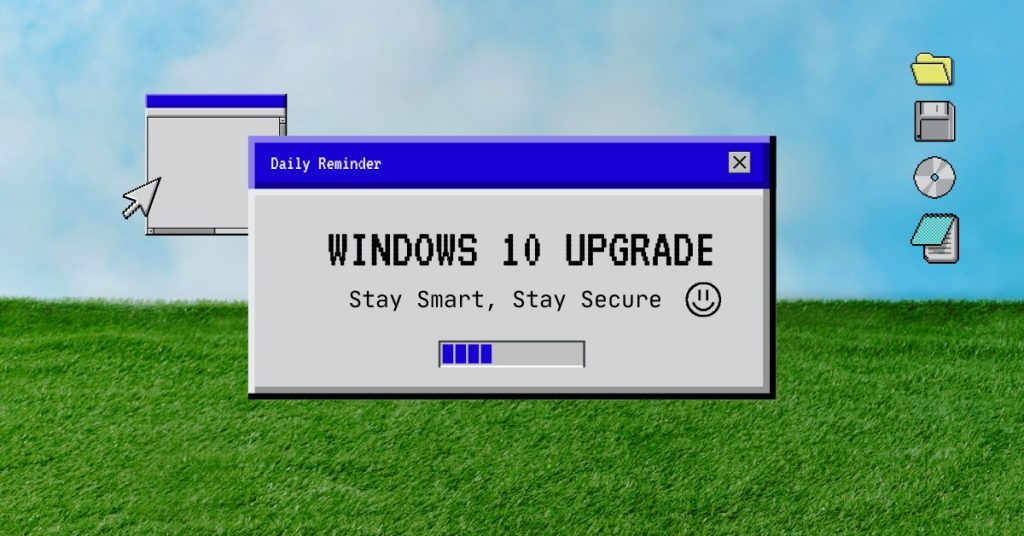 end of support windows 10