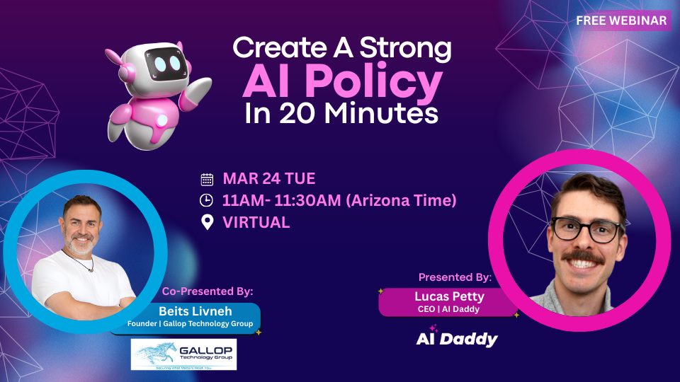 Create a Strong AI Policy in 20 Minutes