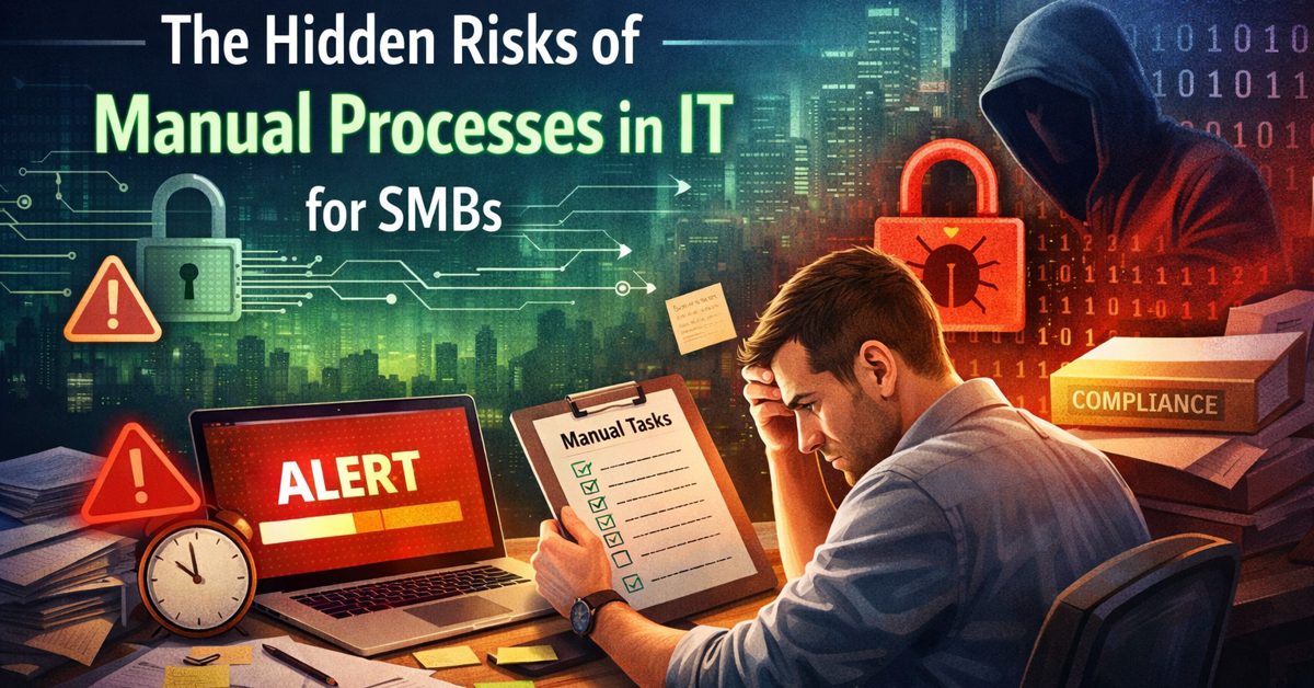 The Hidden Risks of Manual Processes in IT for SMBs
