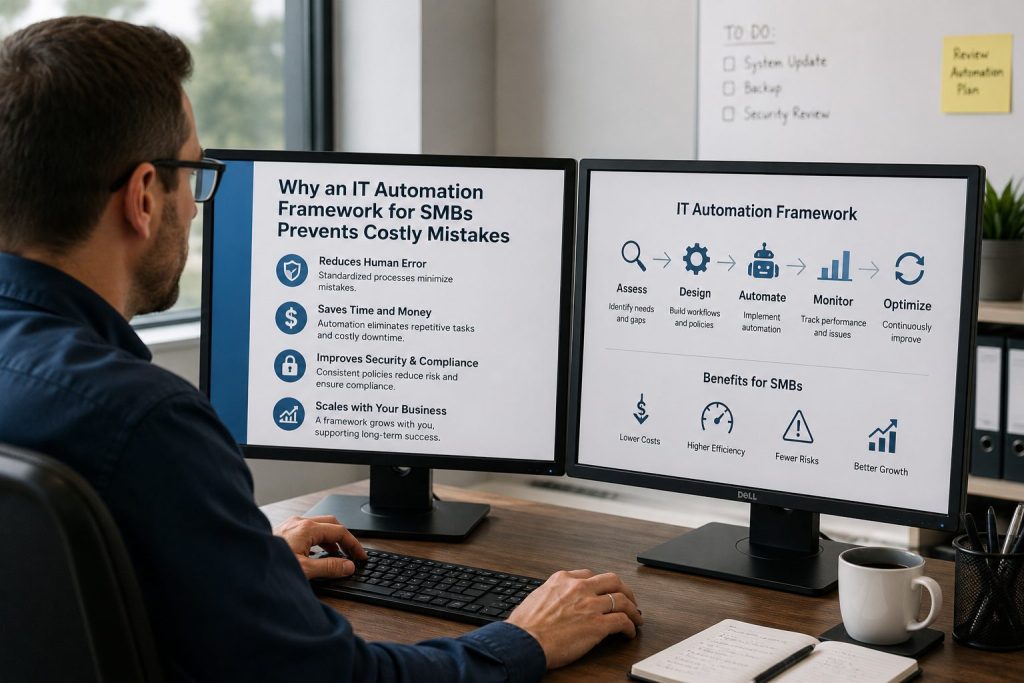 IT automation framework for SMBs